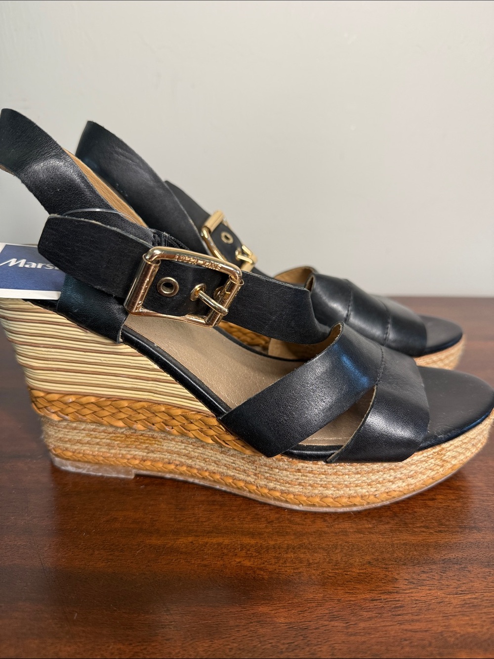 NWT Lane black platform sandal - Women's